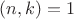 $(n, k)=1$