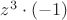 $z^3 \cdot (-1)$