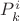 $P^i_k$