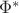 $\Phi^*$