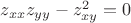 $z_{xx}z_{yy}-z_{xy}^2=0$