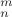 ${}_n^m$
