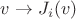 $v\to J_{i} (v)$