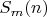 $S_m(n)$