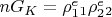 $n G_K=\rho_1^e_1 \rho_2^e_2$
