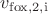 $v_{\rm{fox}, 2, i}$ $v_{\rm{fox}, 2, i}$
