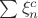 $\sum\xi_n^c$