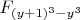 $F_{(y+1)^3-y^3}$