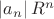 $\left\lvert a_n\right\rvert R^n$