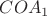 $COA_1$
