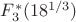 $F_3^*(18^{1/3})$