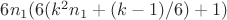 $6n_1 (6(k^2n_1+(k-1)/6)+1)$