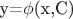 y=$\phi$(x,C)