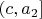$(c,a_2]$