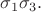$\sigma_1\sigma_3.$