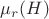 \mu_r(H)