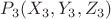 $ P_3(X_3, Y_3, Z_3) $