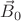 $\vec B_0 $