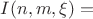 $I(n,m,\xi) = $
