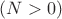 $(N>0)$