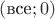 $(\text{все};0)$