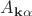 $A_{{\bf k \alpha}}$ $A_{{\bf k \alpha}}$