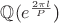 ${\mathbb Q}(\[{e^{\frac{{2\pi l}}{P}} }\])$