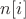${n[i]}$