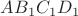 $AB_1C_1D_1$