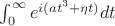 $\int_{0}^{\infty} e^{i(at^3+\eta t)} dt$