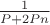 $\frac{1}{P+2Pn}$