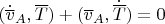 $(\dot{\overline v}_A,\overline T)+(\overline v_A,\dot{\overline T})=0$