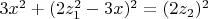 $3x^2+(2z_1^2-3x)^2=(2z_2)^2$
