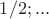 $1/2;...$