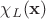 $ \chi_{L}({\bf x})$