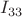 $I_{33}$