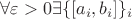$\forall \varepsilon > 0 \exists \{[a_i, b_i]\}_i$