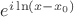 $ e^{i \ln(x-x_0)}$