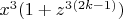 $x^3(1+z^{3(2k-1)})$