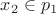 $x_2\in p_1$
