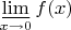 $\varliminf\limits_{x\to0}f(x)$