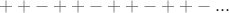 $++-++-++-++-...$