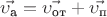$\vec{\upsilon_{\text{а}}}=\vec{\upsilon_{\text{от}}}+\vec{\upsilon_{\text{п}}}$