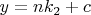$y=nk_2+c$