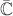 $\mathbb{\bar{C}}$