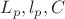 $L_p, l_p, C$