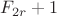 $F_{2r}+1$