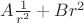 $A\frac{1}{r^2}+Br^2$