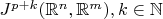 $J^{p + k}(\mathbb{R}^n, \mathbb{R}^m), k \in \mathbb{N}$