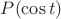 $P(\cos t)$